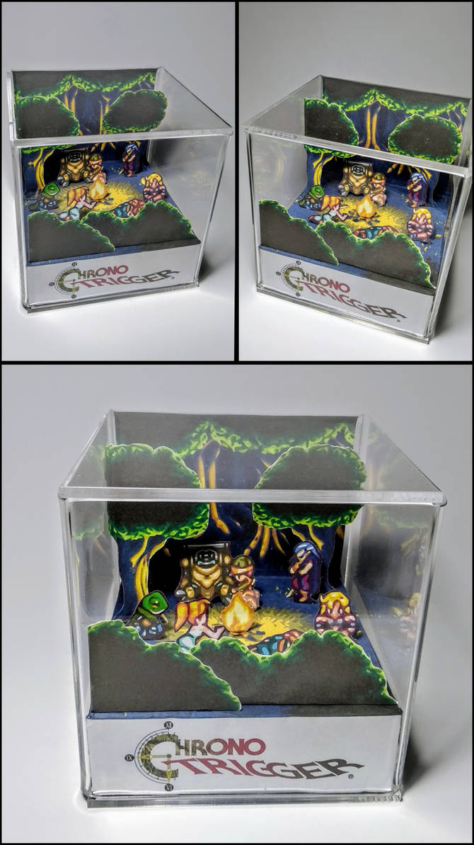 Chrono Trigger - Cube Diorama by Prokles on DeviantArt
