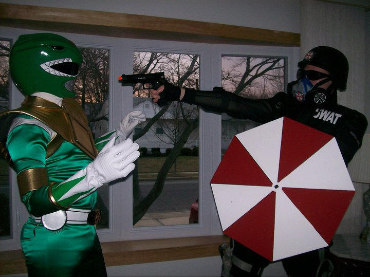 Re2 Power Ranger Mod resident evil vs power ranger by titan0315 on DeviantArt