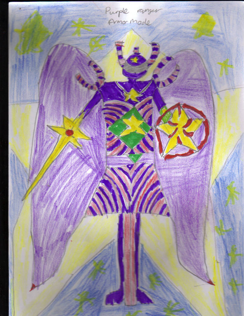 Purple Ranger Armor Mode by Andrew23011991 on DeviantArt