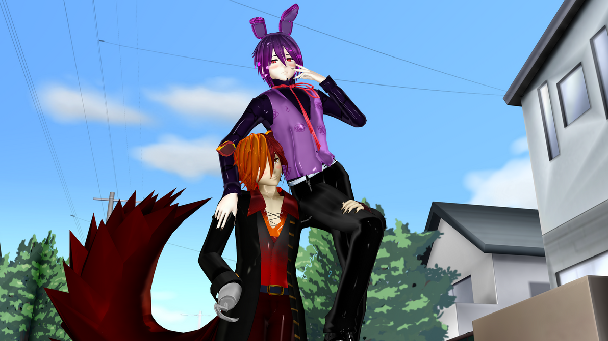 *Fox Carrying Rabbit* by CherishAnaeaLove on DeviantArt