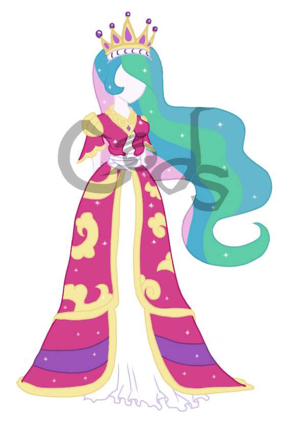princess celestia in a dress Princess Celestia Gala Dress : r/mylittlepony