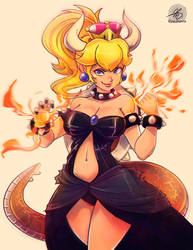 Bowsette! - VIDEO PROCESS IN DESCRIPTION!