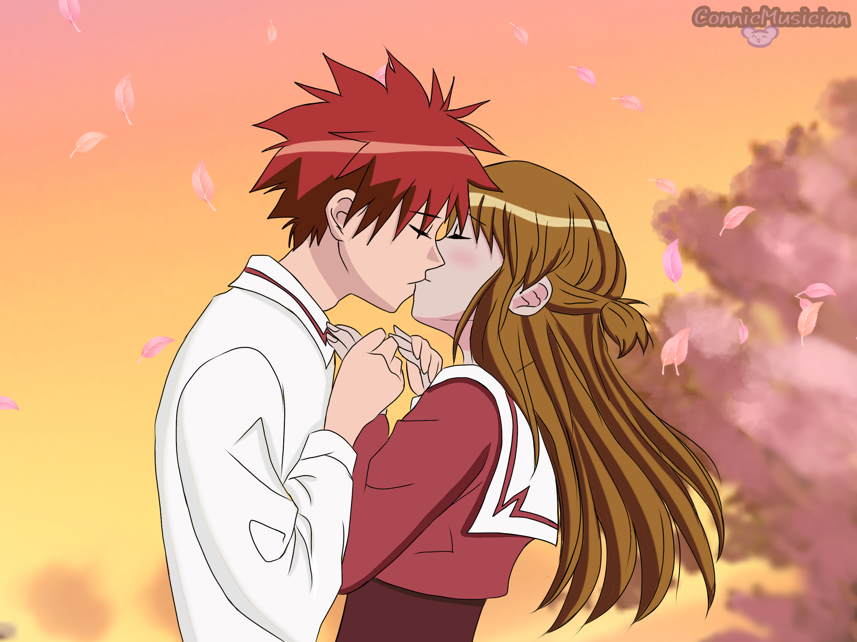  Angel: Daisuke and Amikas First Kiss! by ConnicMusician on DeviantArt