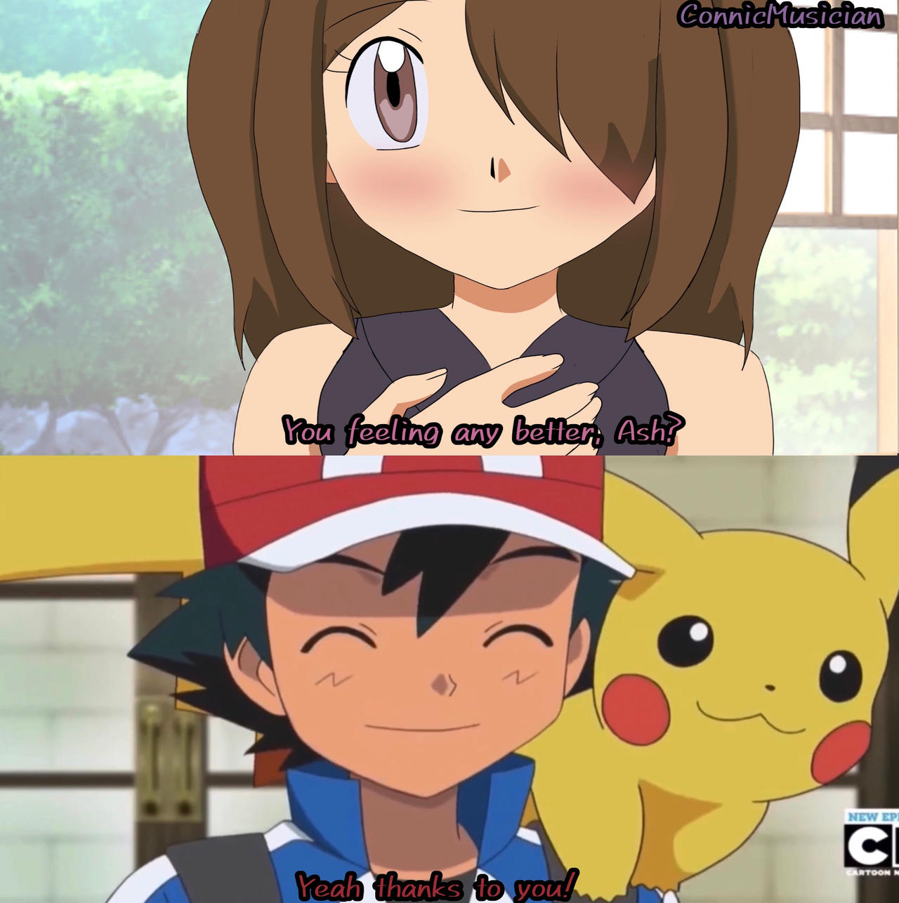 Pokemon Ash Gets Better by ConnicMusician on DeviantArt