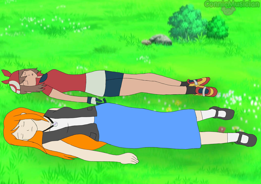 .:Commission:. Pokemon - Emily and May Napping by ConnicMusician on ...