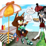 .:Collab:. Andrea and Yvaine Get A Hotdog