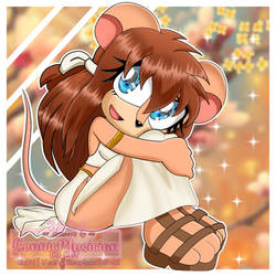 |Raffle Artwork| Athena the Mouse