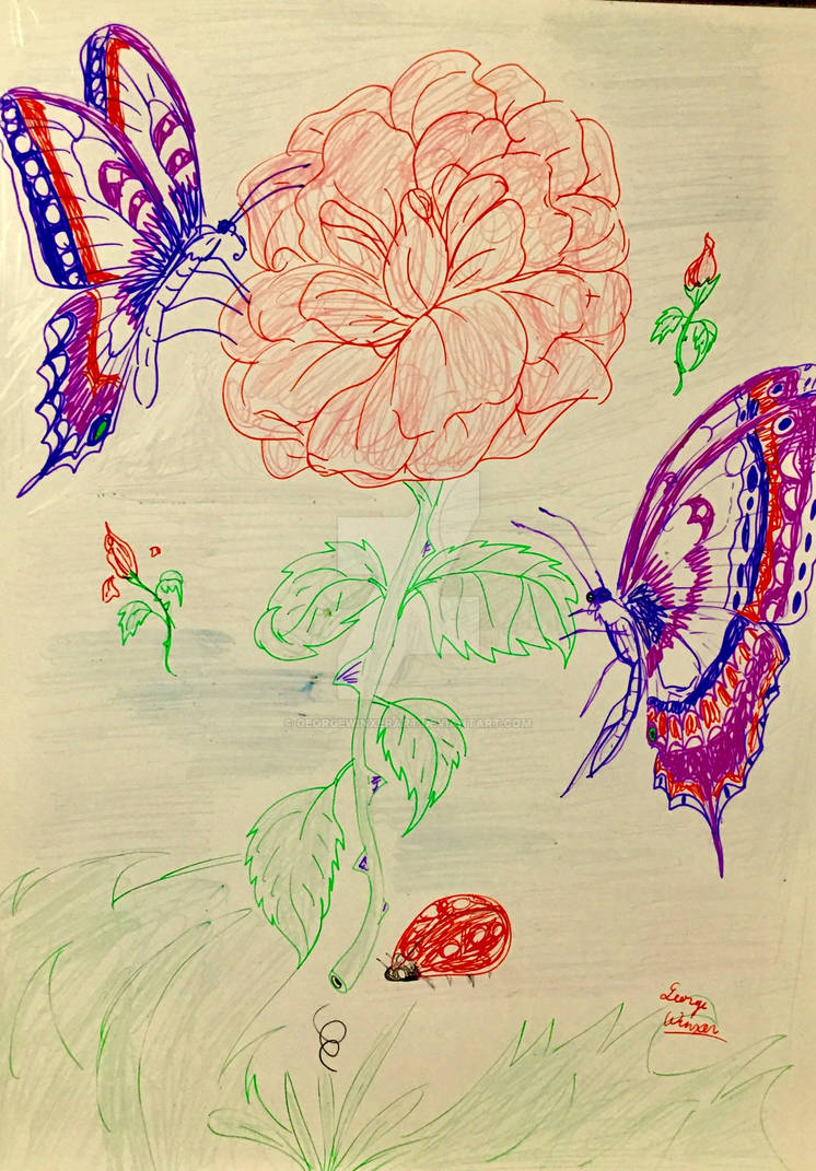 Magical floating roses by GeorgeWinxerArt on DeviantArt