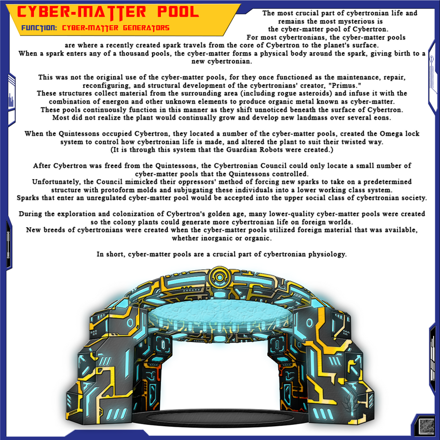 Matter Pool cyber-matter pool Profile by DragoonShadow on DeviantArt