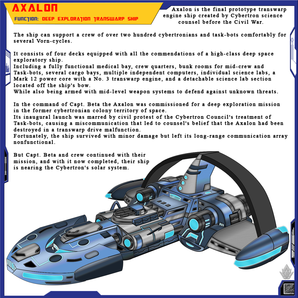 Transformers Axalon Exterior Profile by DragoonShadow on DeviantArt
