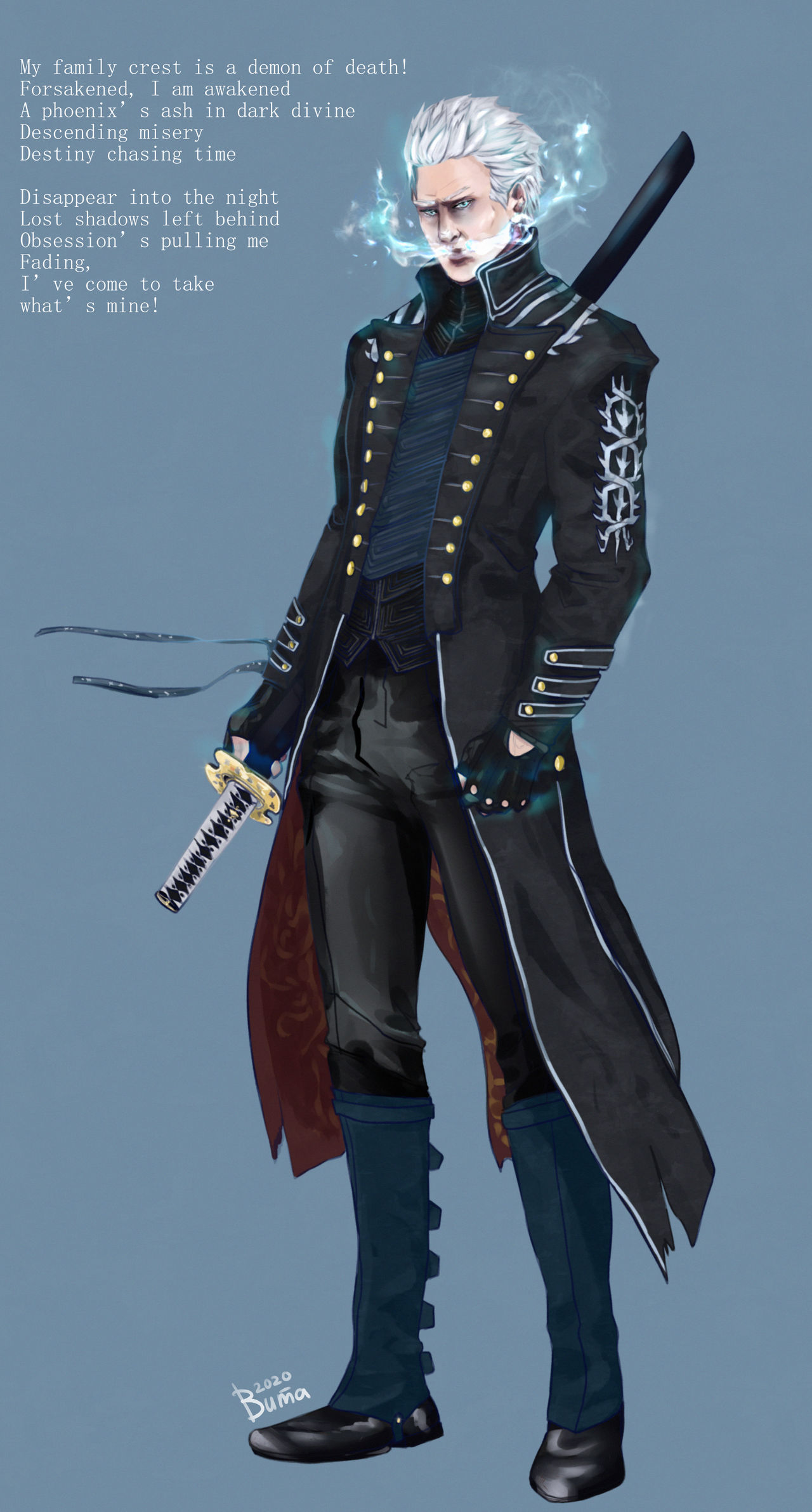 Vergil - hanahaki, an art print by storytellering - INPRNT