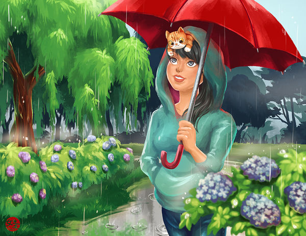 One Rainy Day by erineclair One Rainy Day by erineclair