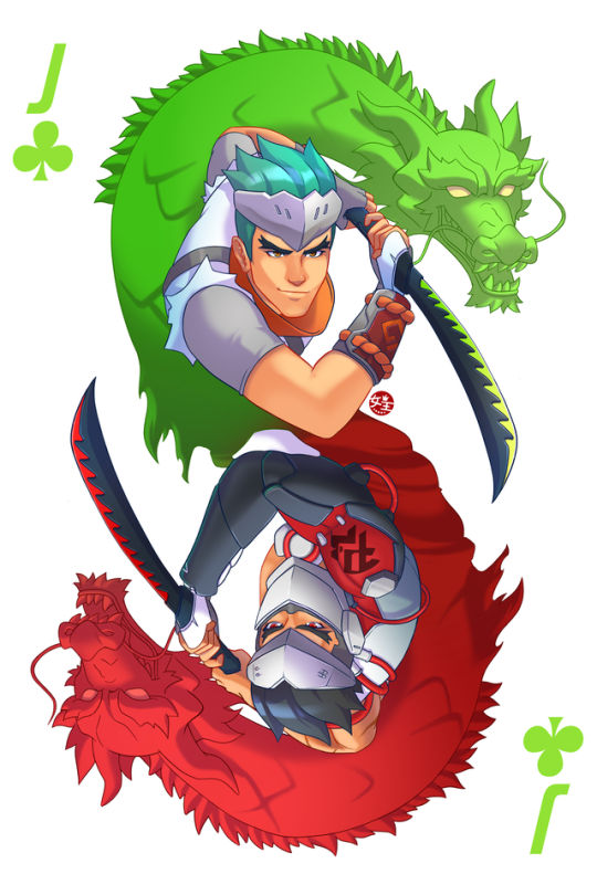 Genji Shimada playing card