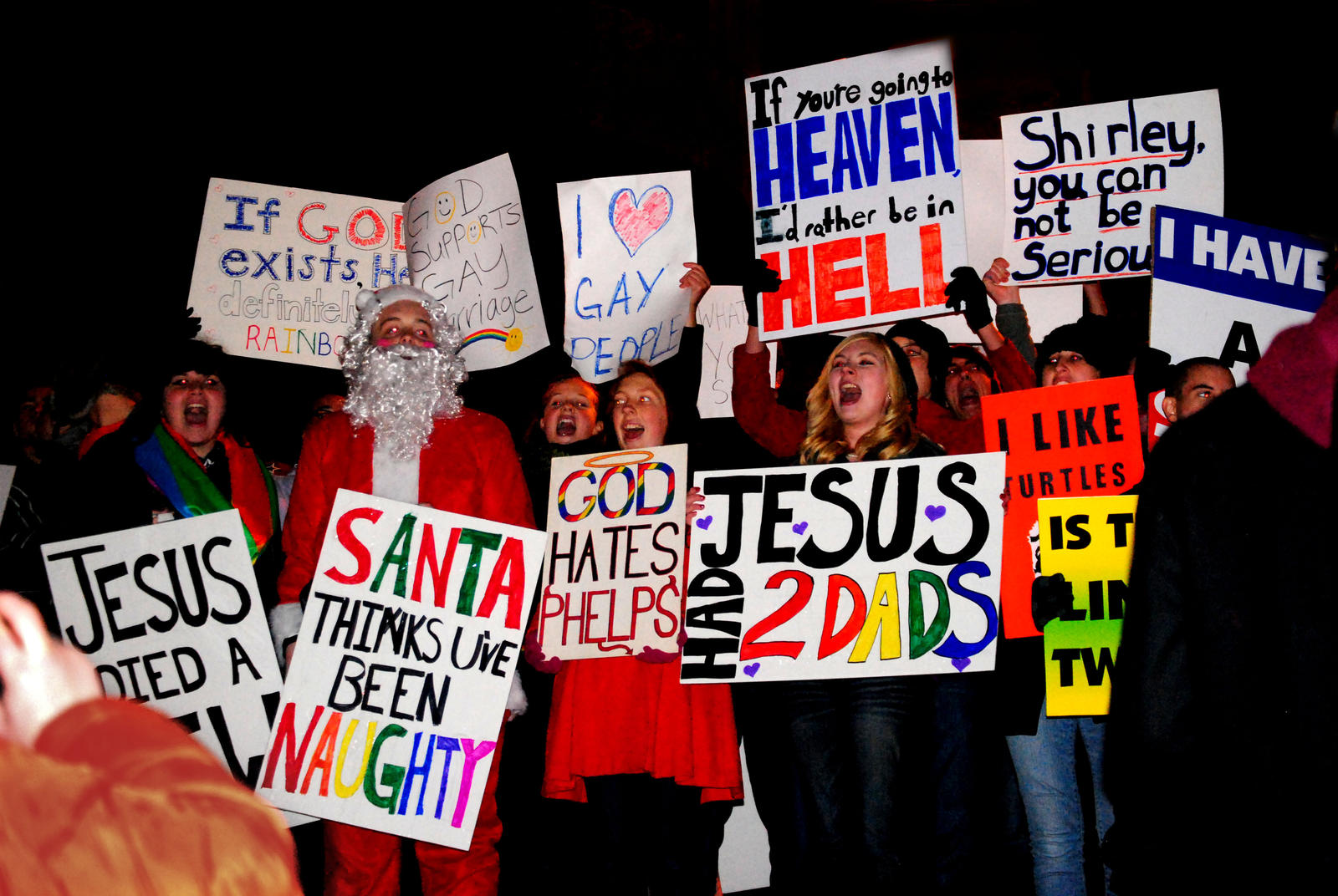 Westboro Counter Protesting At SU