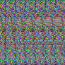 Smile! happy face autostereogram (aka magic eye)