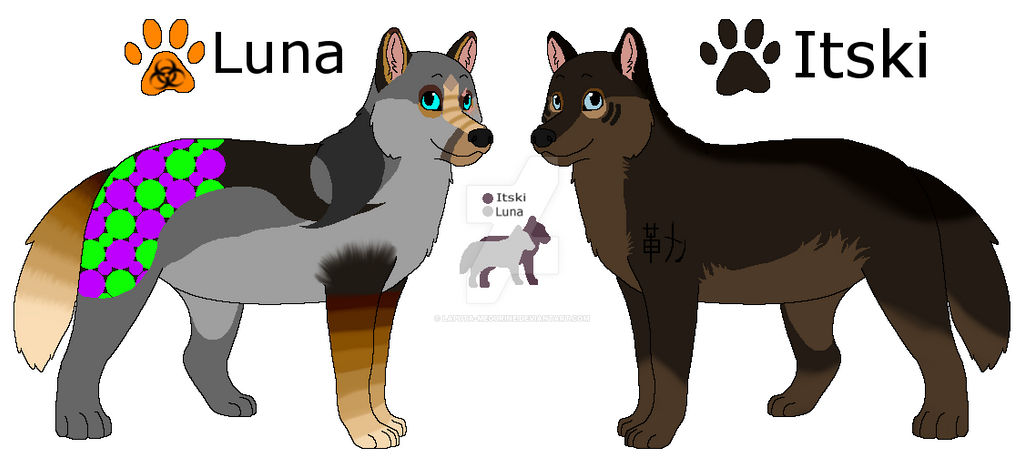 Luna and Itski by Laputa-Megurine on DeviantArt