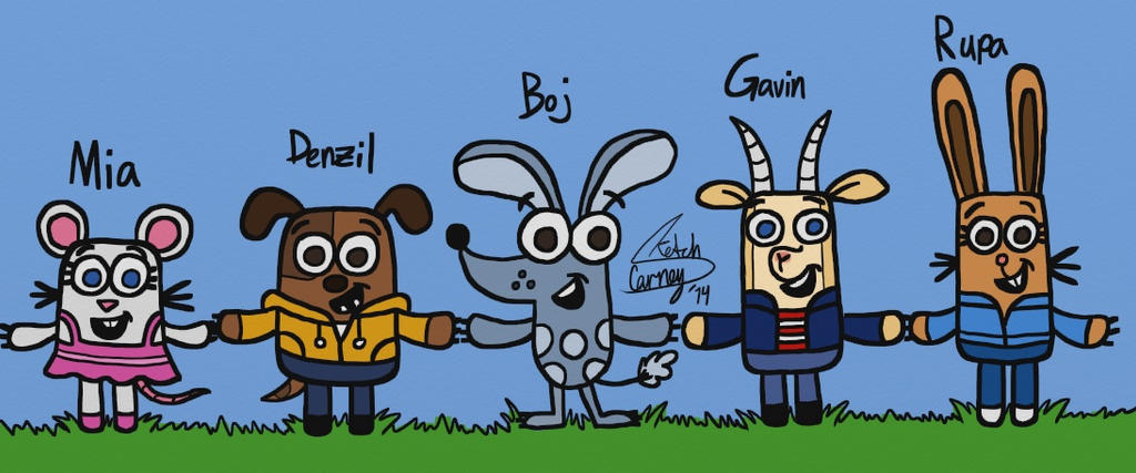 Boj's Buddies by TheEyelessProphet on DeviantArt