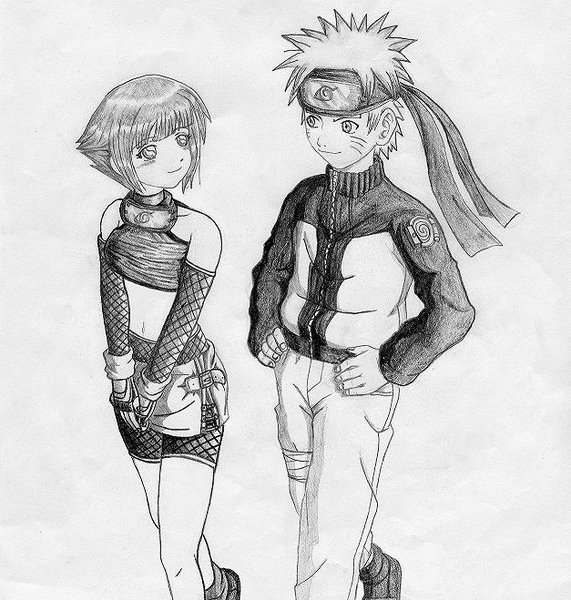 Naruto e Hinata by kuramayk on DeviantArt