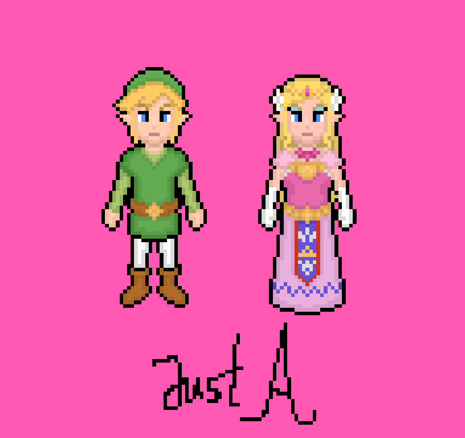 PIXEL ART- Link(Zelda)