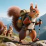 Hiking Squirrel.