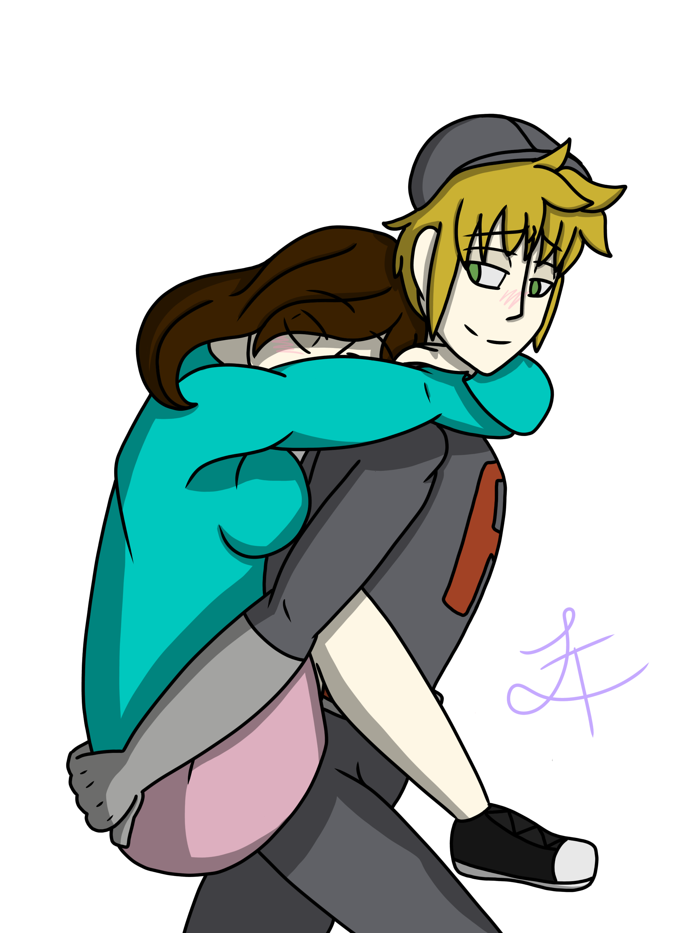 Sleepy Piggyback