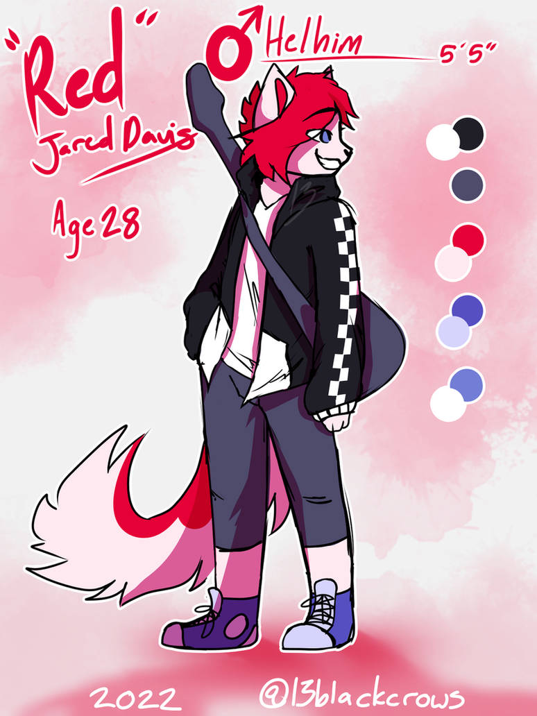 Red Refrences Red - Reference Sheet by 13blackcrows on DeviantArt
