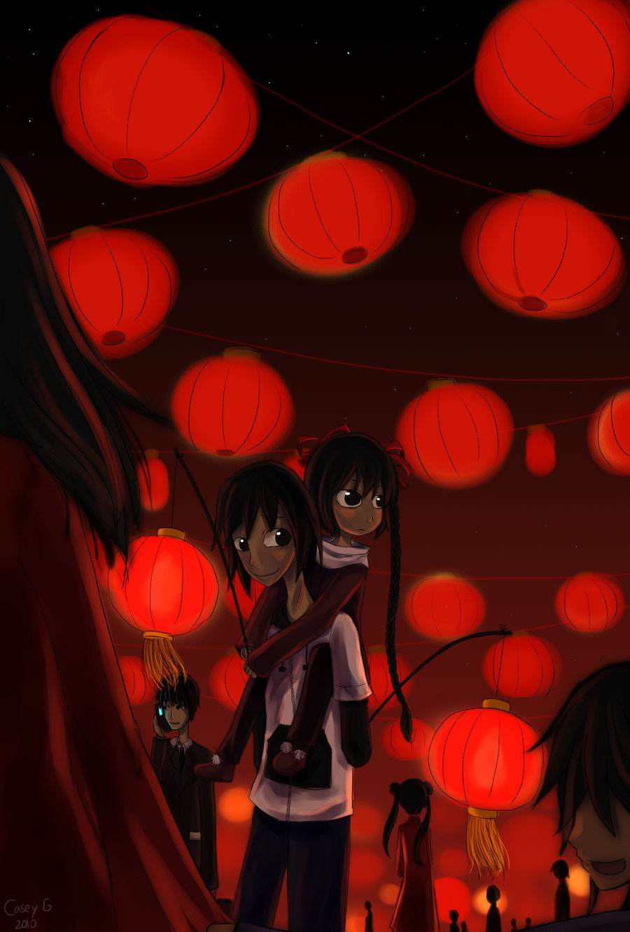 Red Lantern Parade