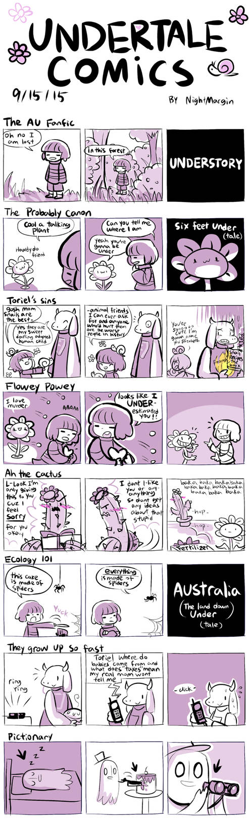 UNDERTALE COMICS by NightMargin