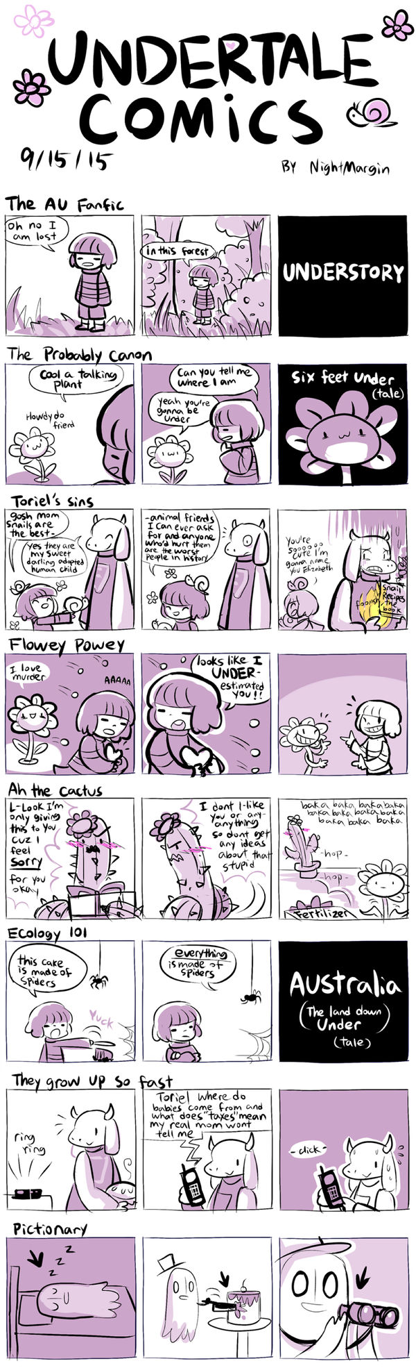UNDERTALE COMICS by NightMargin