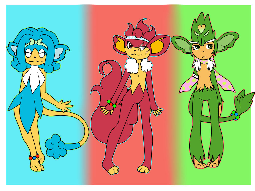 Simiour Simipour Simisear Simisage by AnnaDreamer24 on DeviantArt