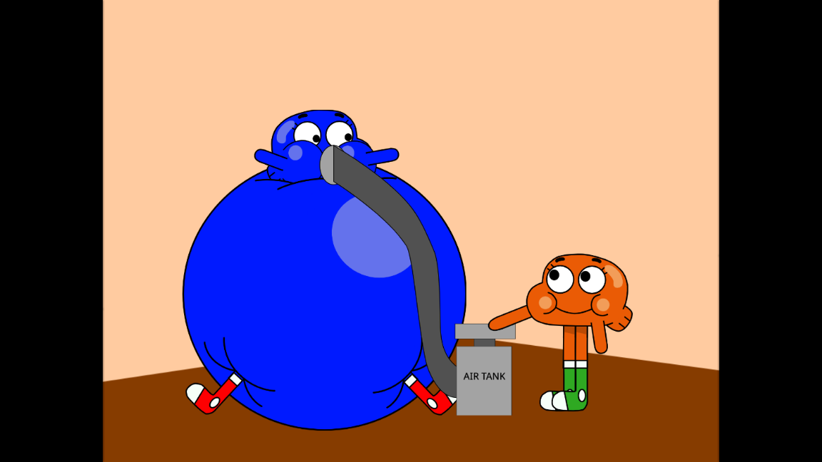 Darwin Inflating Darwin Inflates Marson Too Much by Correr46 on DeviantArt