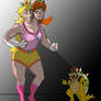 Mega PeachDaisy VS Bowser