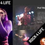 Rock4Life- Responsive Template for Bands/Musicians