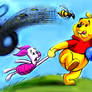 Winnie the Pooh and bees