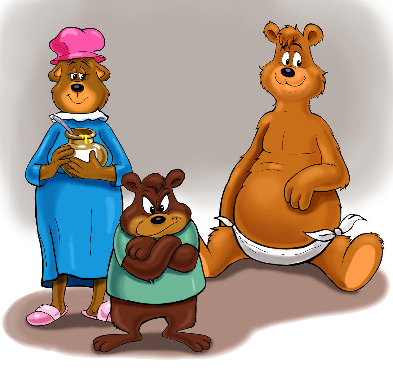 The Three Bears (Looney Tunes) by zdrer456 on DeviantArt