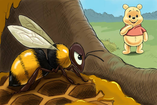 Winnie the Pooh and The Bee