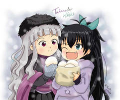 idolm@ster : Hibiki and Takane Winter