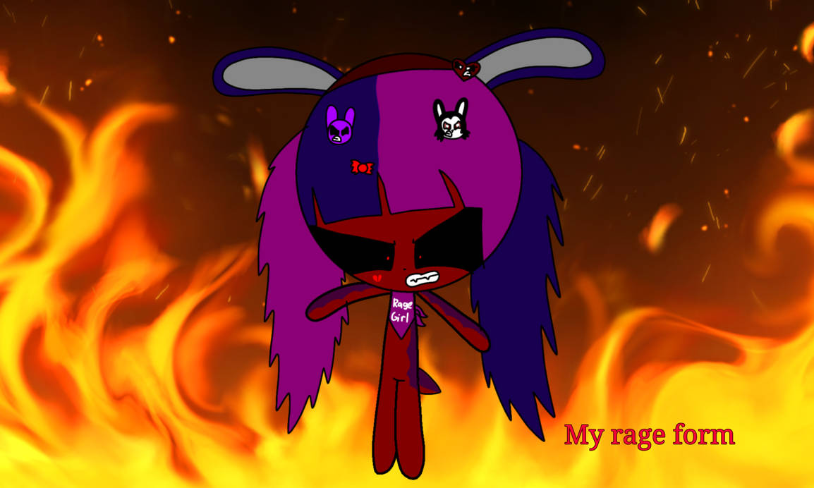 Raven Rage Form Me as rage form by VickyTheGirl2009 on DeviantArt