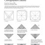 Origami Cartographer's Shield Diagram page 1