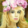 Lana Del Rey portrait (oil)