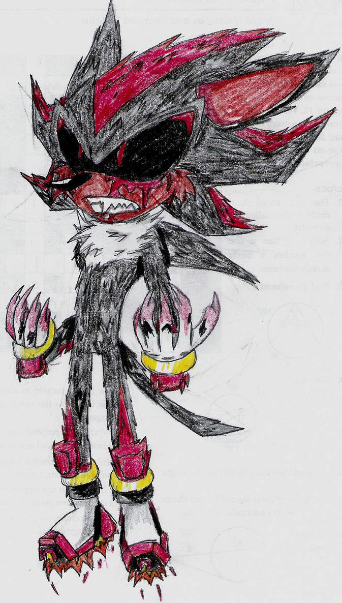 Shadow.Exe by Chloecat194 on DeviantArt