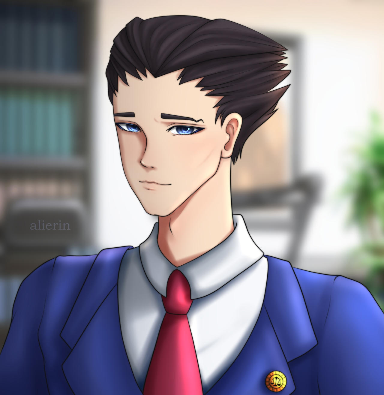 Phoenix Wright by alierin on DeviantArt
