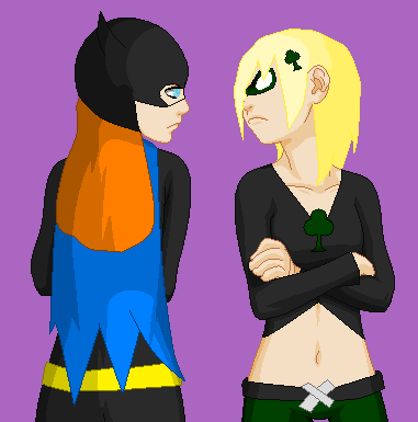 Batgirl vs Clover