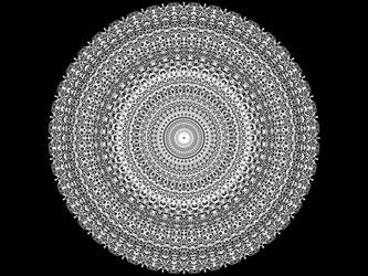 Mandala Art - Life in loop by BKheali