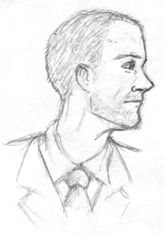 skin head guy sketch by ultorgabrihel