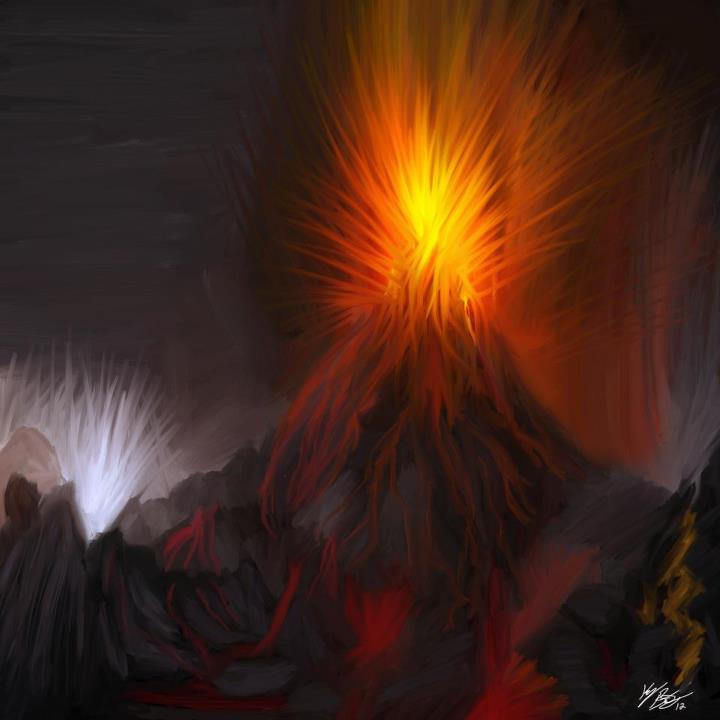 Volcano Deviantart volcano by Streak783 on DeviantArt