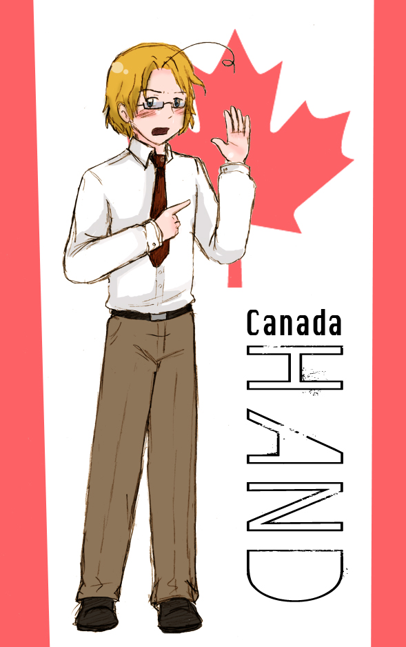 Canada and his Hand