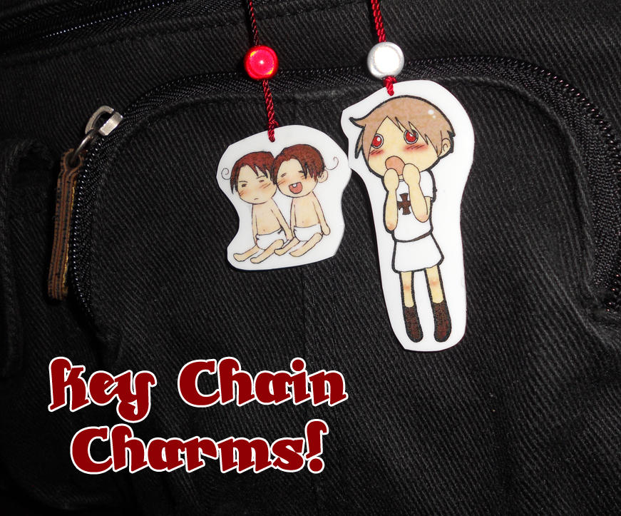 Chibi Key-Chain Charms by Arkham-Insanity on DeviantArt