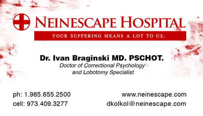 Doctor Kolkol Business Card