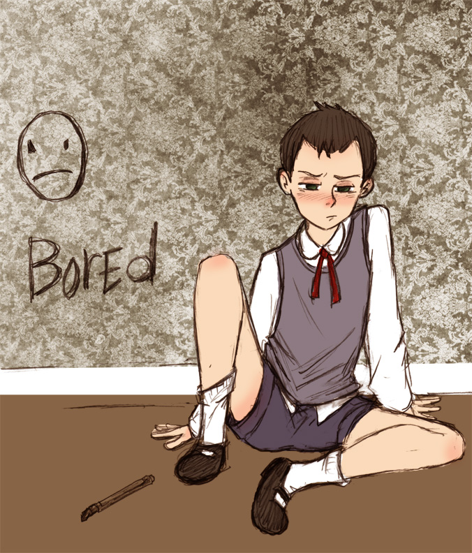 Pouty Young Jim Moriarty